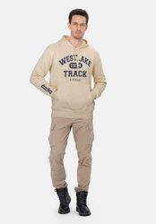 Key Largo Hoodie MSW KLWEST LAKE Khaki/Beige/Braun