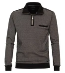 CASAMODA Sweat Troyer Langarm mit Reißverschluss 413572800