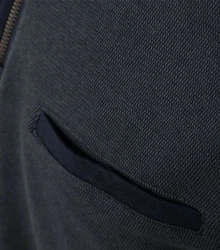 CASAMODA Sweat Troyer Langarm mit Reißverschluss 413572800