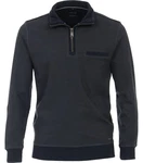 CASAMODA Sweat Troyer Langarm mit Reißverschluss 413572800