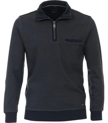 CASAMODA Sweat Troyer Langarm mit Reißverschluss 413572800
