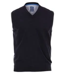 Redmond V-Ausschnitt Pullunder Blau/Dunkelblau