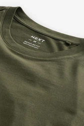 Next Essential T-Shirt mit Rundhalsausschnitt Dunkelgrün