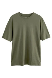T-Shirt Essential T-Shirt mit Rundhalsausschnitt (1-tlg)