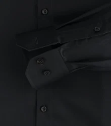 VENTI Business Langarmhemd Schwarz
