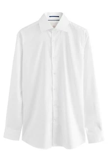 Next Langarmhemd Slim Fit Signature Hemd Weiß/Creme Next Langarmhemd Slim Fit Signature Hemd Weiß/Creme
