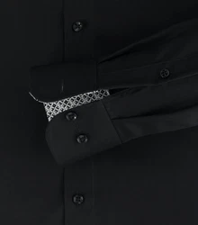 VENTI Unterhemd Regular Fit Schwarz