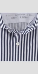 OLYMP Businesshemd Level Five 24/Seven Blau/Dunkelblau/Grau/Hellblau