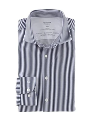 OLYMP Businesshemd Level Five 24/Seven Blau/Dunkelblau/Grau/Hellblau