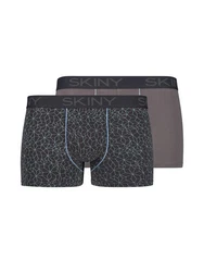 Skiny Retro Pants Herren Multipack Gelb/Dunkelgrau/Grau/Schwarz