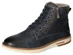 MUSTANG Schnürboots navy / grau