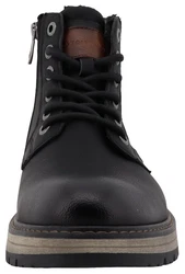 TOM TAILOR Schnürstiefel Schnürboots (1) Schwarz/Braun