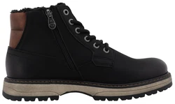 TOM TAILOR Schnürstiefel Schnürboots (1) Schwarz/Braun