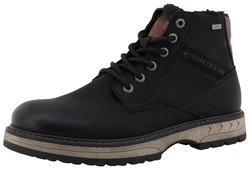 TOM TAILOR Schnürstiefel Schnürboots (1) Schwarz/Braun