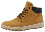 TOM TAILOR Stiefelette Schnürstiefelette Braun/Gelb/Beige/Khaki