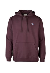Cleptomanicx Kapuzensweatshirt Hooded Embro Gull 2 lila