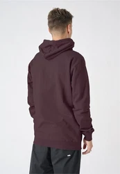 Cleptomanicx Kapuzensweatshirt Hooded Embro Gull 2 lila