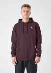 Cleptomanicx Kapuzensweatshirt Hooded Embro Gull 2 lila