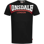 Lonsdale T-Shirt Creaton Schwarz/Rot/Braun