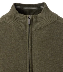 CASAMODA Cardigan Langarm mit Reißverschluss Strickjacke (004450) 004450