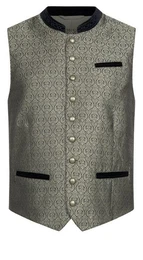 Nbler Trachtenweste Trachtengilet Enno in Blau von Nbler