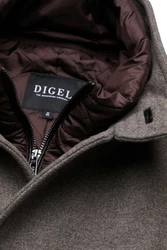 Digel Mantel Delray Grau/Braun