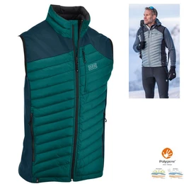Trekkingjacke - Brunnenkopf REC XT, wrmende funktionelle Herren Weste, grn