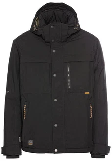 camel active Jacke Schwarz/Dunkelgrau/Grau