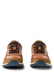 bugatti Schnürschuh APA02 Herren Sneaker Beige/Braun/Orange