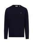 GANT Herren Langarmshirt REGULAR SHIELD LS Dunkelblau/Blau