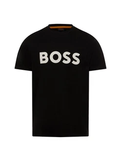 BOSS ORANGE T-Shirt Thinking 1 Gold/Schwarz/Braun/Rosa
