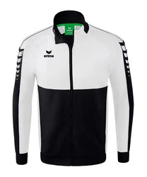 Erima Sweatjacke Six Wings Trainingsjacke Weiß/Orange/Creme