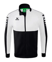 Erima Sweatjacke Six Wings Trainingsjacke Weiß/Orange/Creme