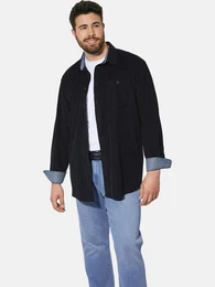 Langarmhemd DUKE NILSON mit Kontrastdetails