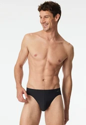 Schiesser Slip Dunkelblau/Schwarz/Braun