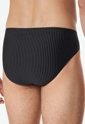 Schiesser Slip Dunkelblau/Schwarz/Braun