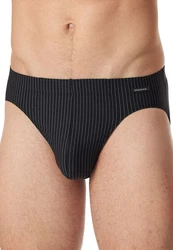 Schiesser Slip Dunkelblau/Schwarz/Braun