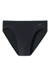 Schiesser Slip Dunkelblau/Schwarz/Braun