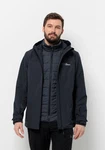 Jack Wolfskin 3-in-1 Funktionsjacke GLAABACH 3IN1 JKT Dunkelblau