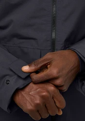 Jack Wolfskin Funktionsjacke TEMPELTOR JKT Dunkelgrau/Schwarz/Dunkelblau/Grau