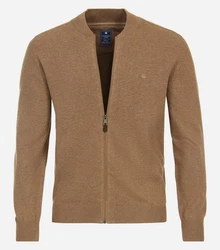 Redmond Strickjacke Khaki/Braun/Beige/Grau