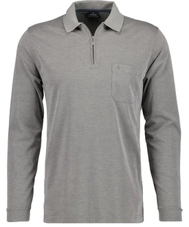 RAGMAN Polo Langarmshirt RAGMAN Polo Langarmshirt
