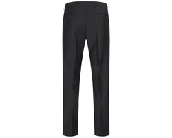 HECHTER PARIS Anzughose Corporate Hose Herren Tailored Modern Fit (98) Schwarz (25)