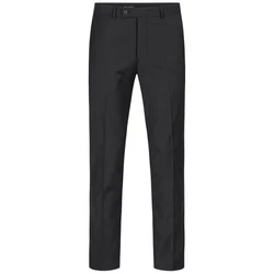 HECHTER PARIS Anzughose Corporate Hose Herren Tailored Modern Fit (98) Schwarz (25)