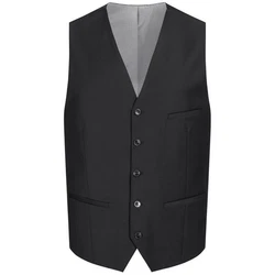 HECHTER PARIS Anzugweste Corporate Weste Herren Tailored Modern Fit (98) Schwarz (106)