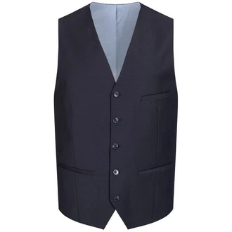 HECHTER PARIS Anzugweste Corporate Weste Herren Tailored Modern Fit (98) Marine (106)