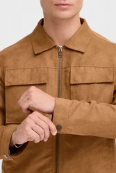 !Solid Lederjacke SDVAMOS Braun/Beige