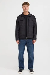 !Solid Lederjacke SDVAMOS Dunkelbraun/Grau/Braun/Schwarz/Khaki/Dunkelgrün/Dunkelgrau