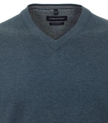 CASAMODA V-Ausschnitt Pullover (004430) uni (4430)