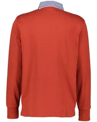 Gant Poloshirt HEAVY RUGGER Rot/Orange/Braun